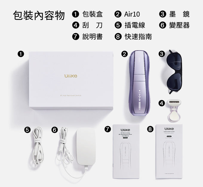 Ulike Air10家用除毛儀